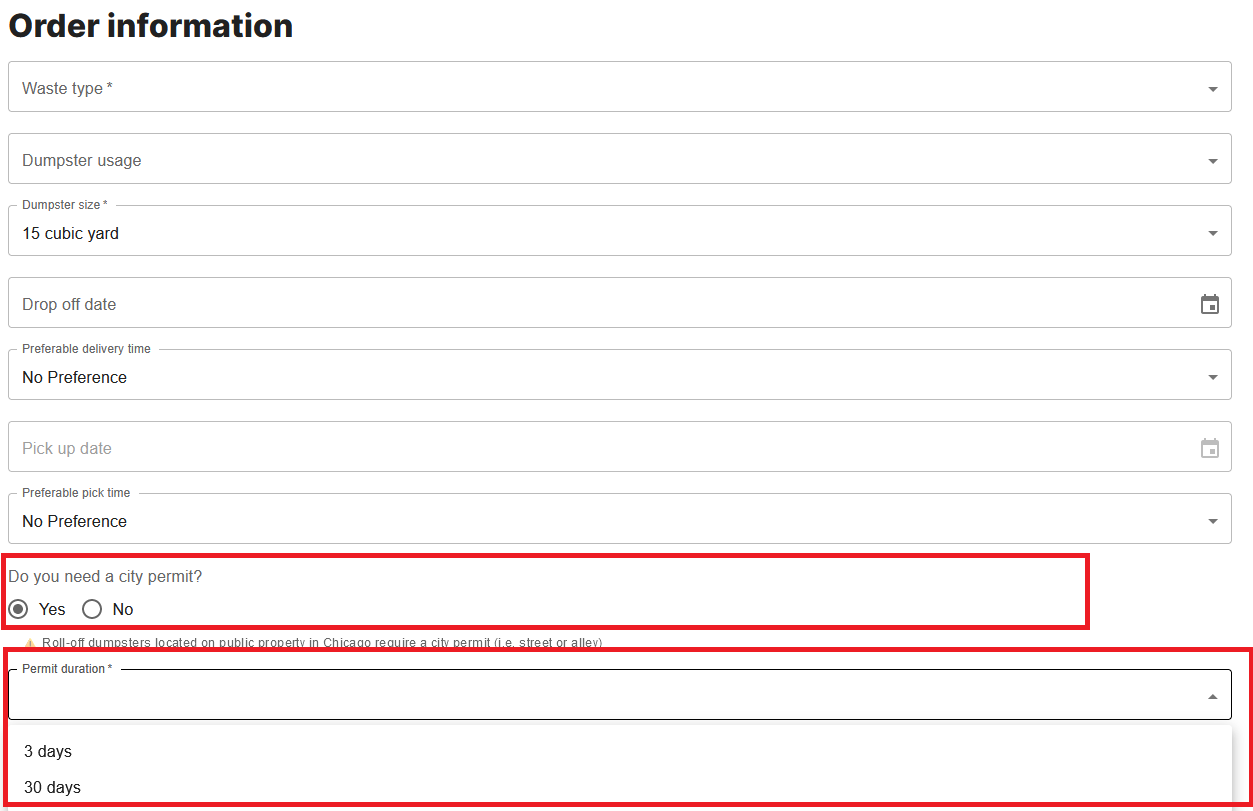 Chicago Dumpster Permits (Requirements & Costs + How to get it?)
